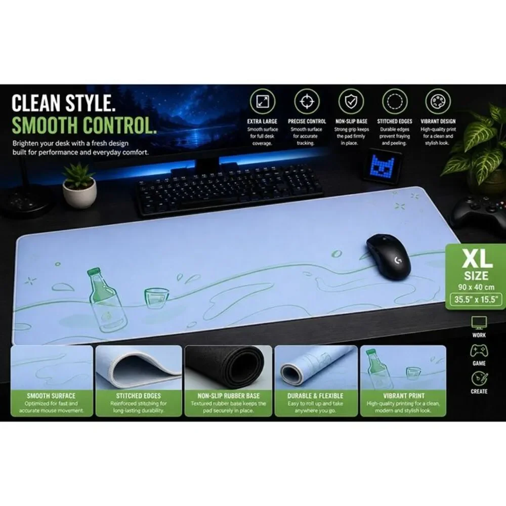XL Extended Gaming Mouse Pad 35.5